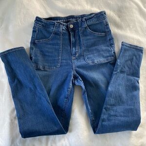 American Eagle Outfitters Women's Blue Jeans